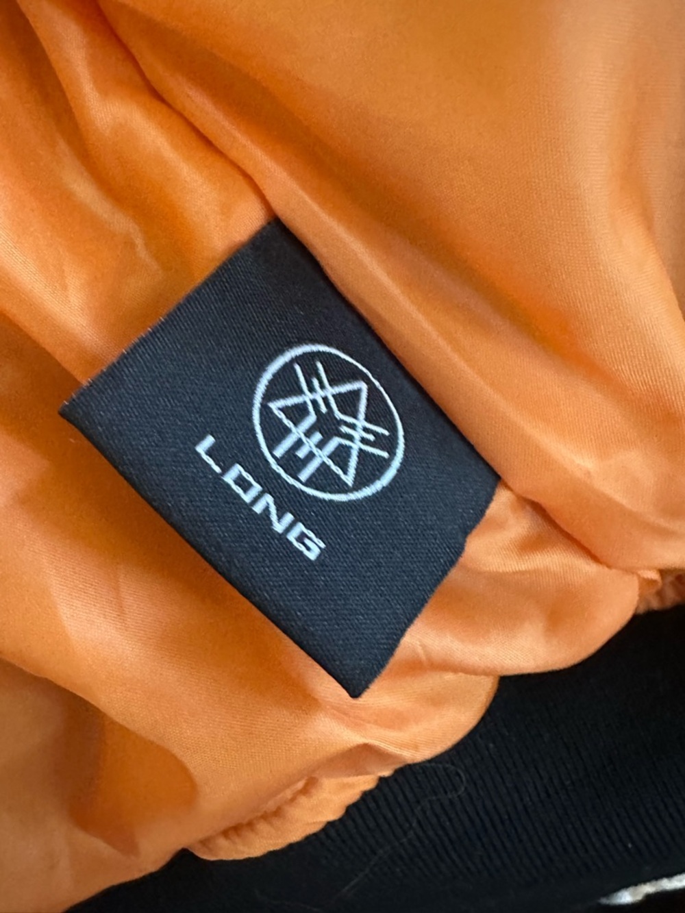Rare! Long Clothing x OWSLA Skrillex Bomber Jacket Black/Orange Size XS Like New - Picture 12 of 12